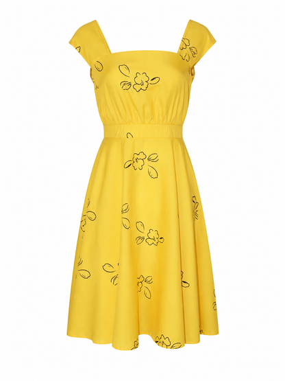 The dress is designed to recreate Mia’s look from the film La La Land and for