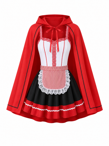 Little Red Riding Hood Costume with Cape