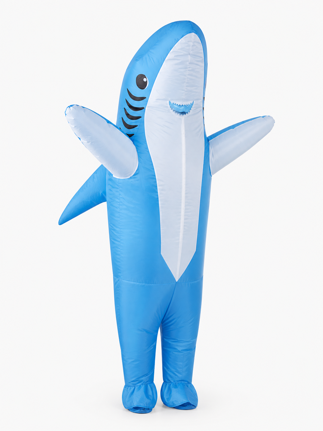 Inflatable Shark Costume with USB Fan for Parties