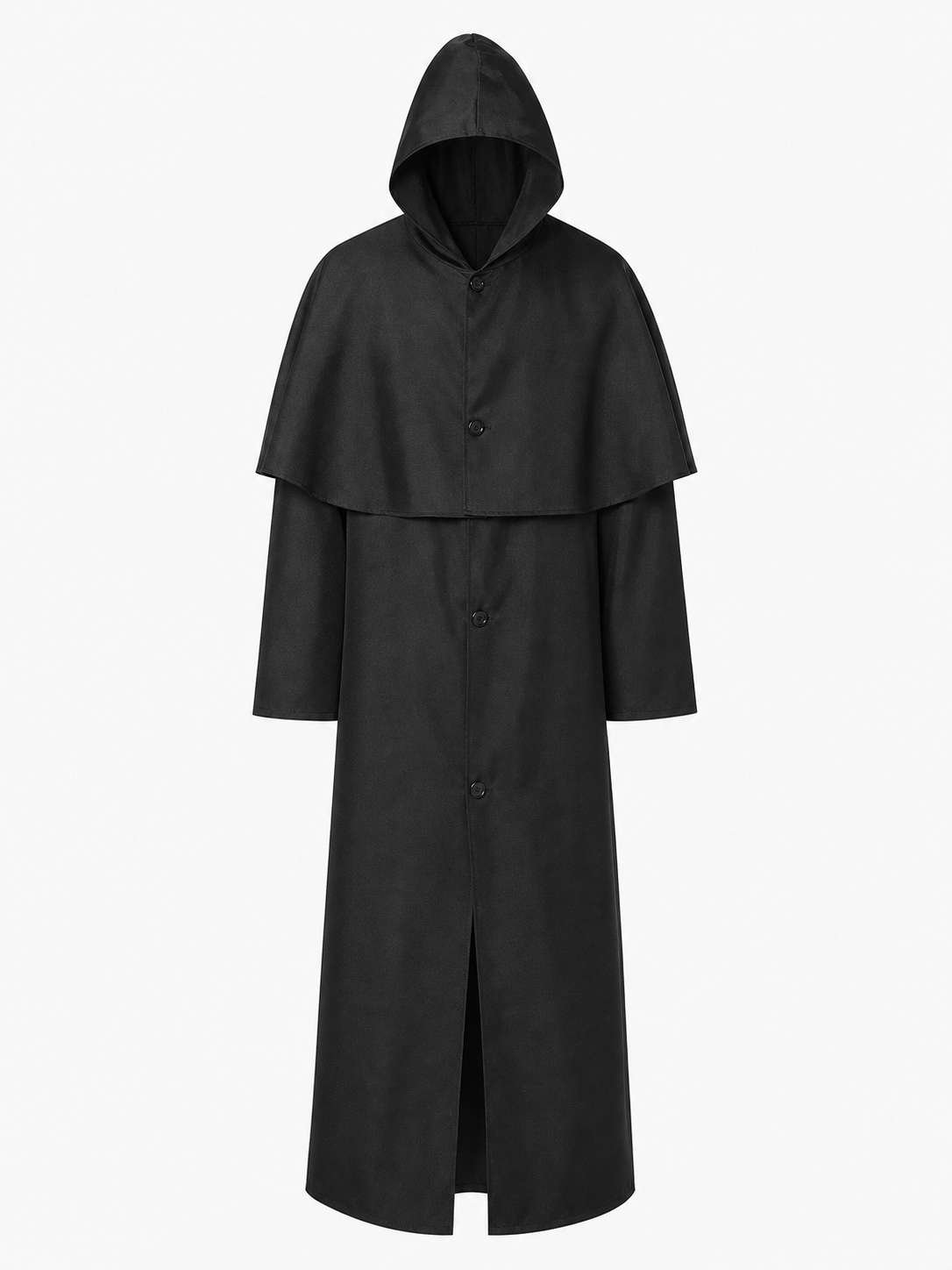 Halloween Hooded Robe Cloak with Cape