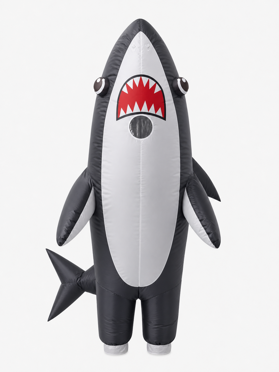 Inflatable Shark Costume with USB Fan
