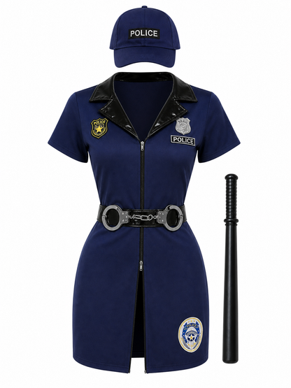 Police Costume for Cosplay and Theme Parties