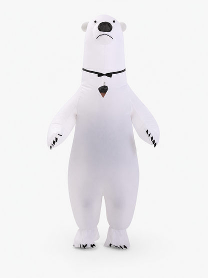 Inflatable Polar Bear Costume for Halloween and Parties