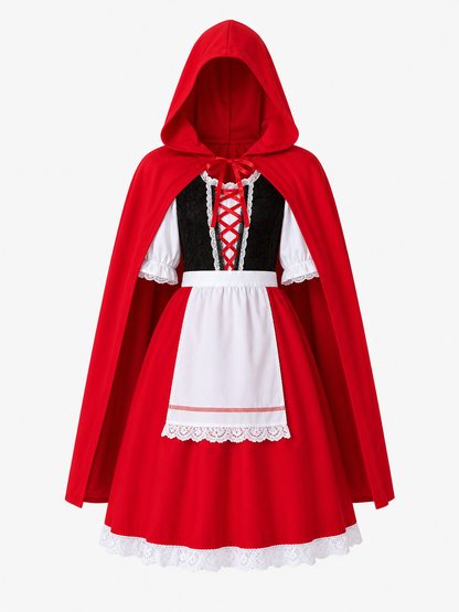 Little Red Riding Hood Costume with Cape