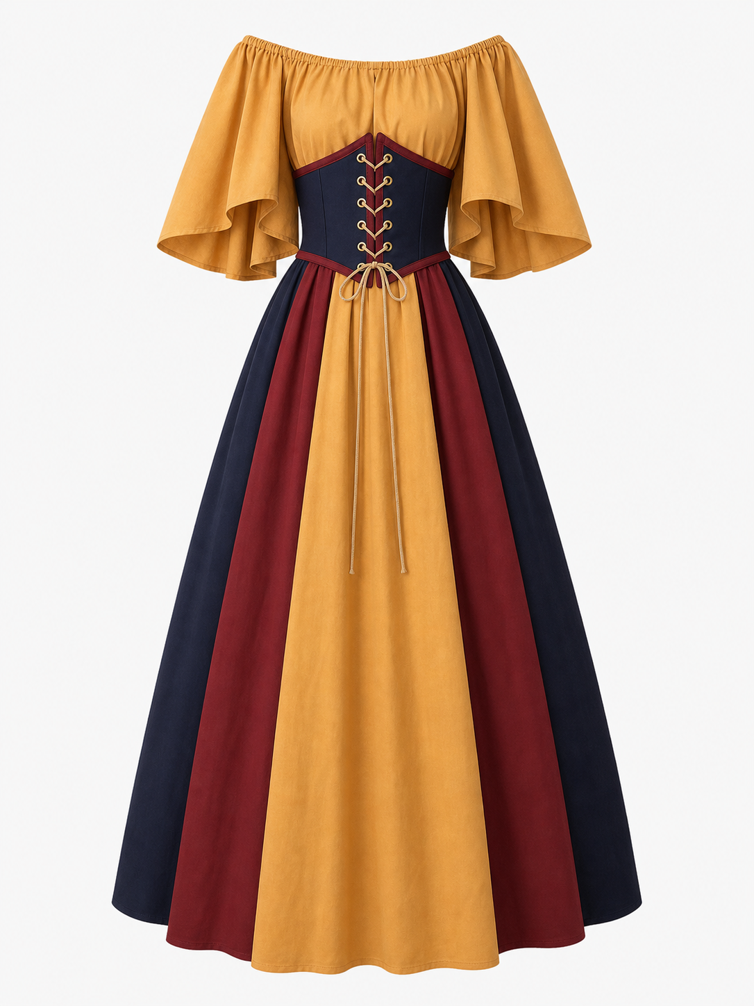 Masquerade medieval-style cosplay dress