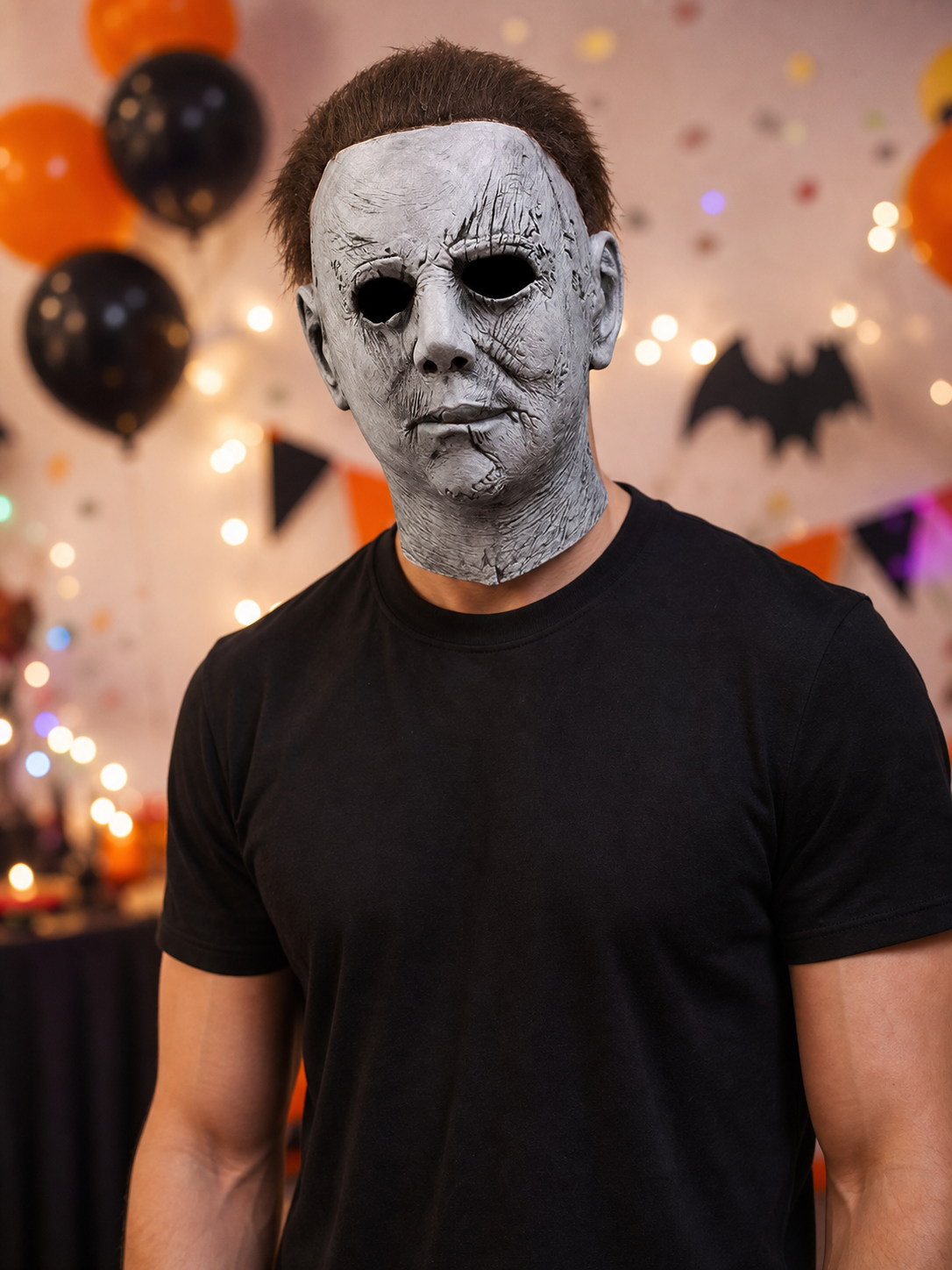 Miles Mask with a 3D Face, Scars, and Wrinkles