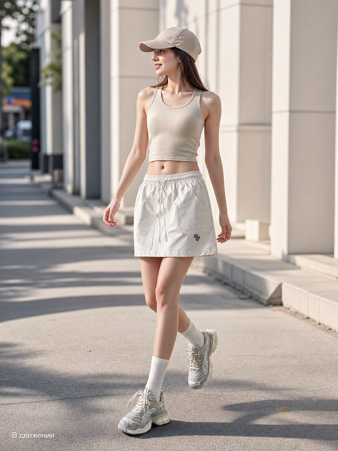 Women's Short Loose-Fit Shorts with Pockets