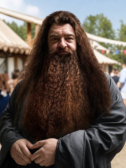 Wizard Costume Wig and Beard