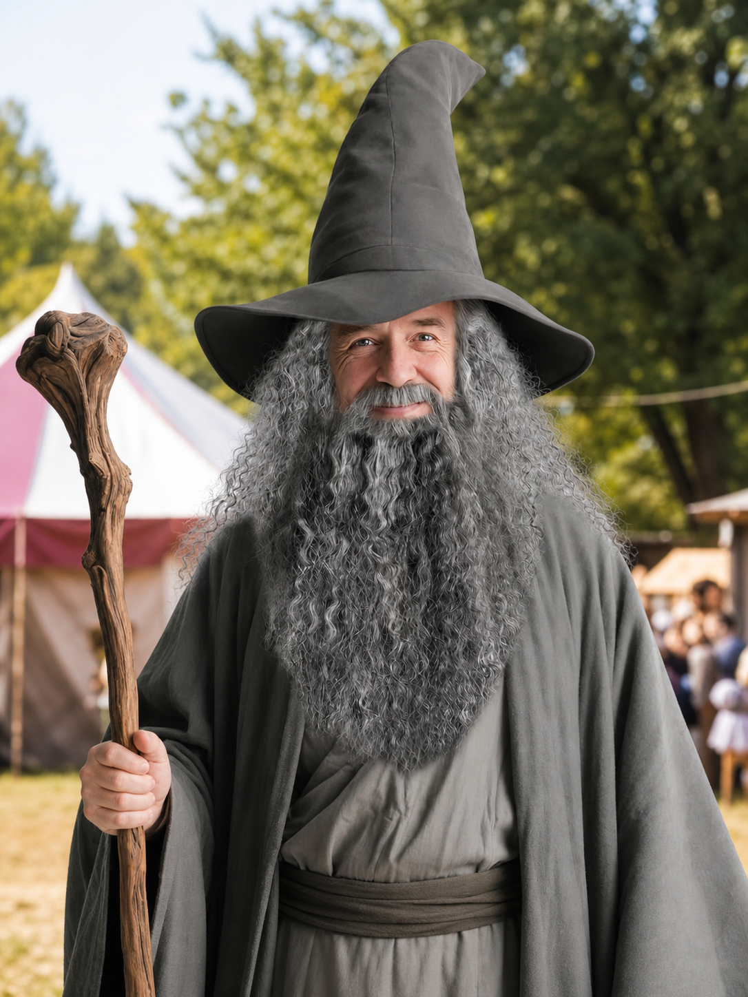 Wizard Hat with Beard