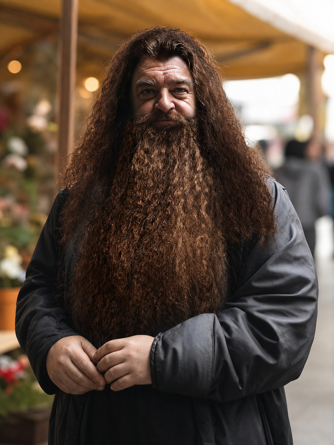 Wizard Costume Wig and Beard
