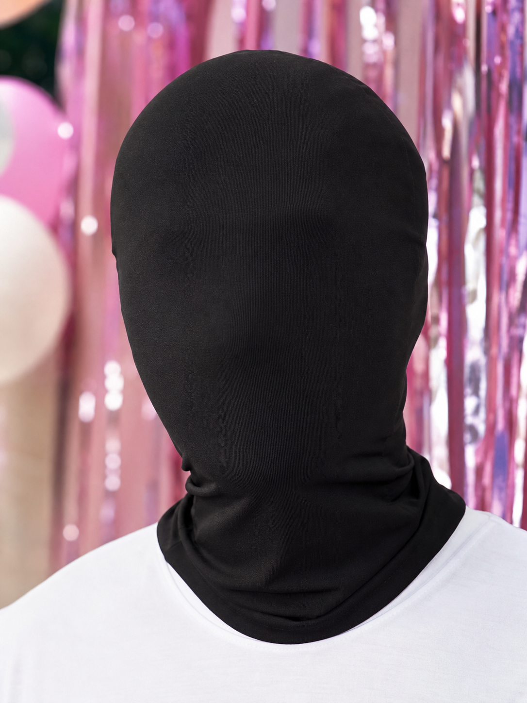 Black Carnival Face Mask, 2 Pack