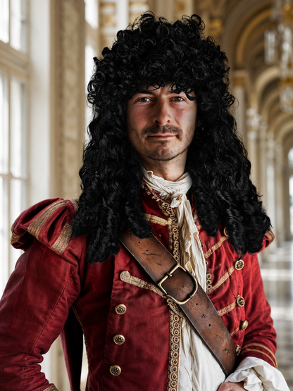 Pirate Wig with Long Curls for Halloween