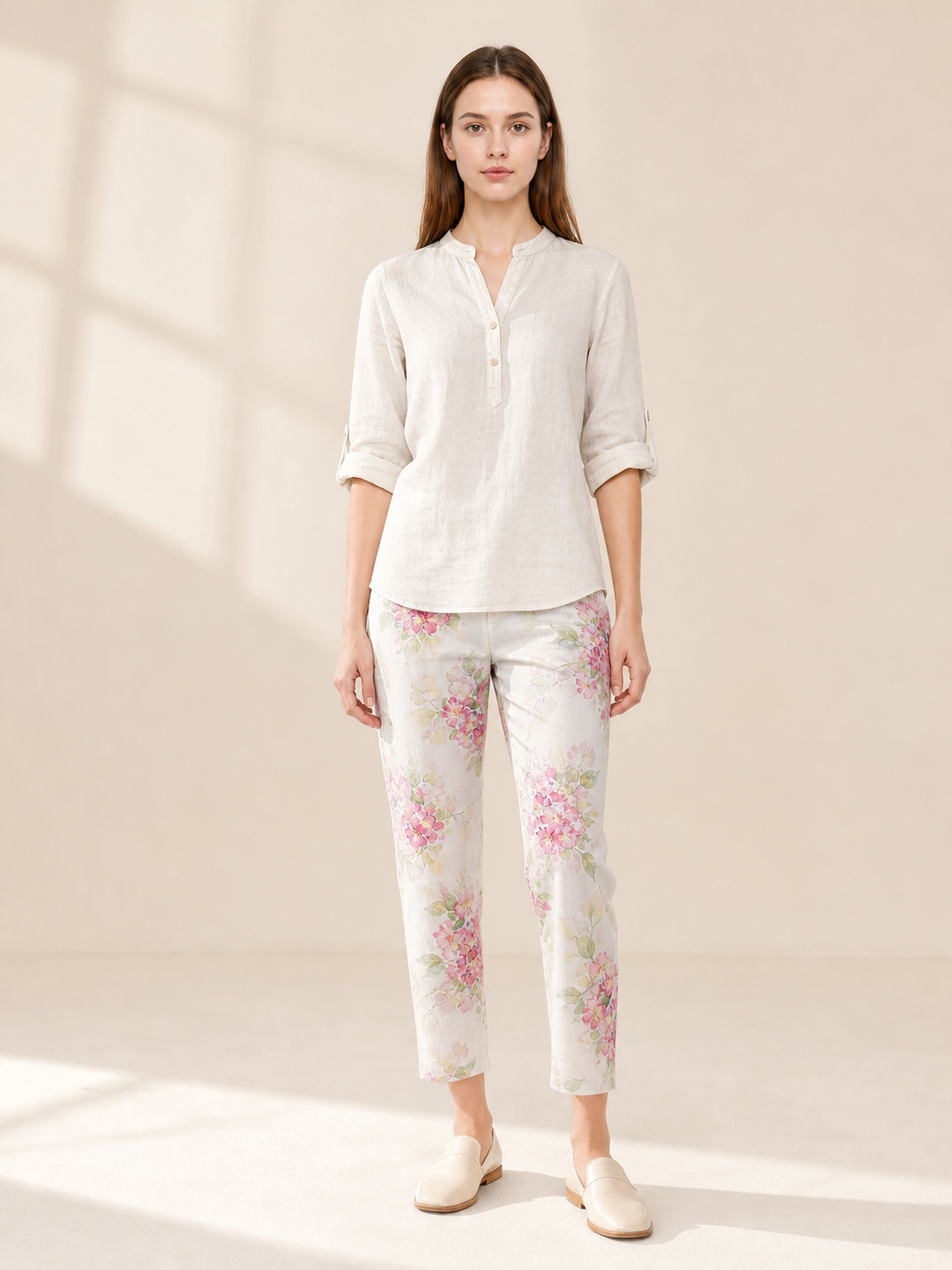 Women’s Floral Print Loungewear Set