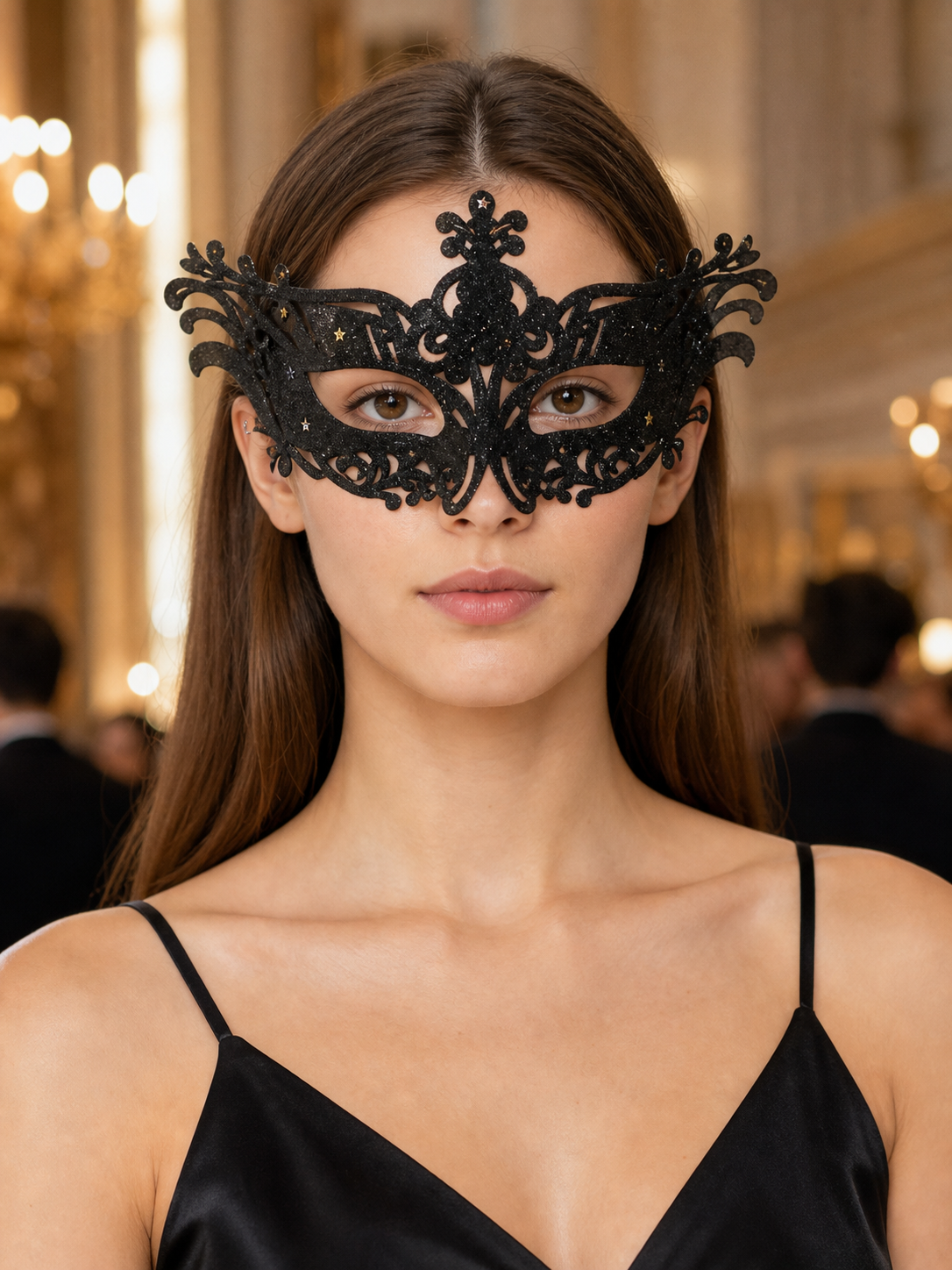 Carnival Glitter Eye Mask