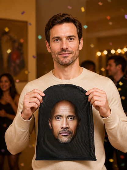 Black Halloween and Cosplay Carnival Mask lifestyle view 2