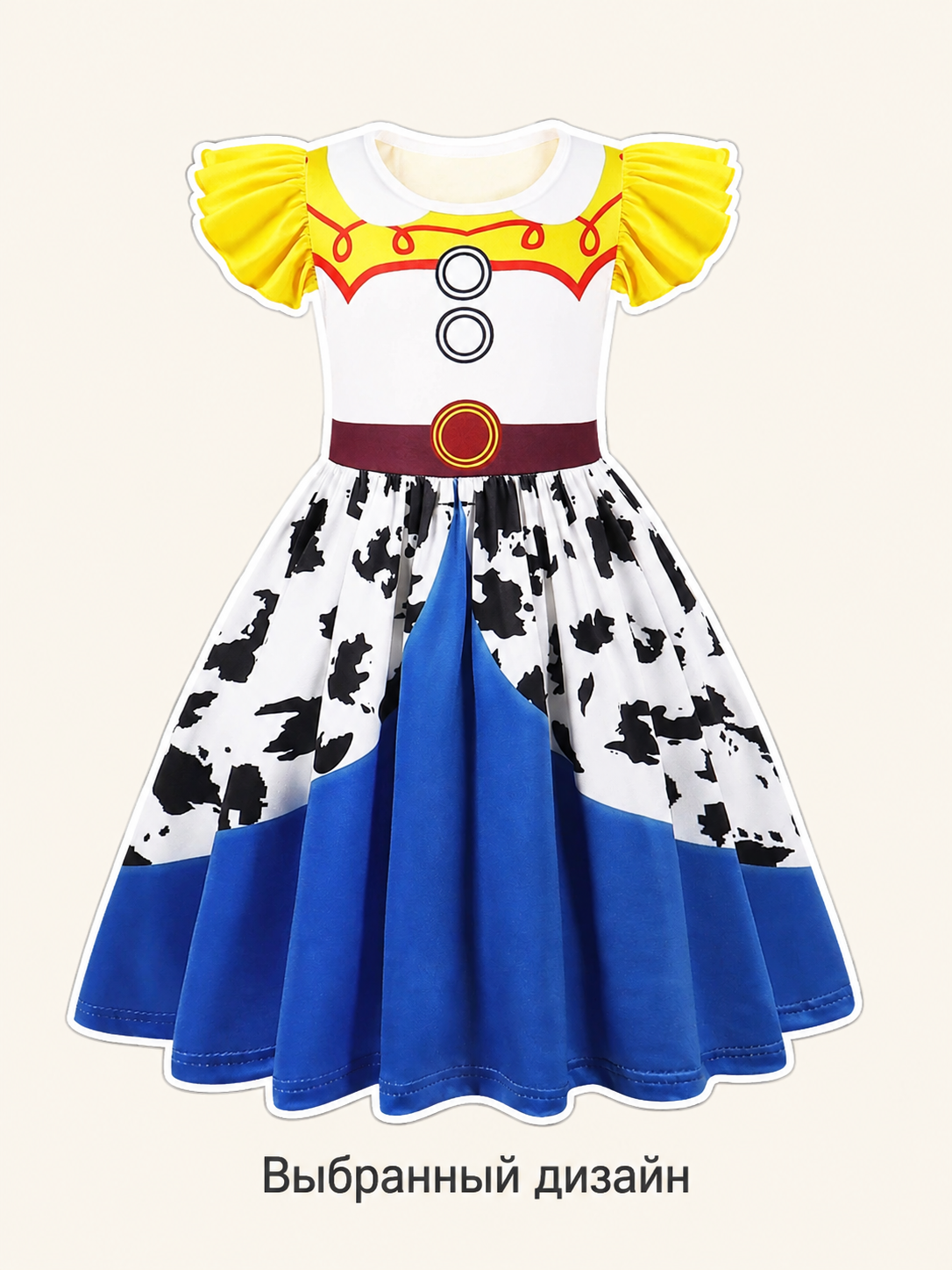 Children's princess-style dress with a Toy Story print Costume Dresses detail 2