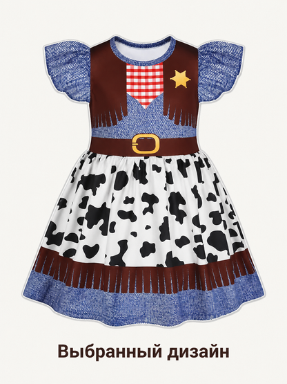 Children's knit dress in a Toy Story style Costume Dresses detail 2