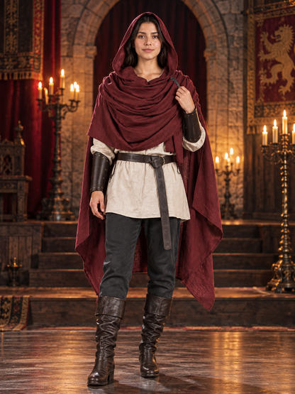 Cape cloak — outerwear in a cape format that is worn over other clothing