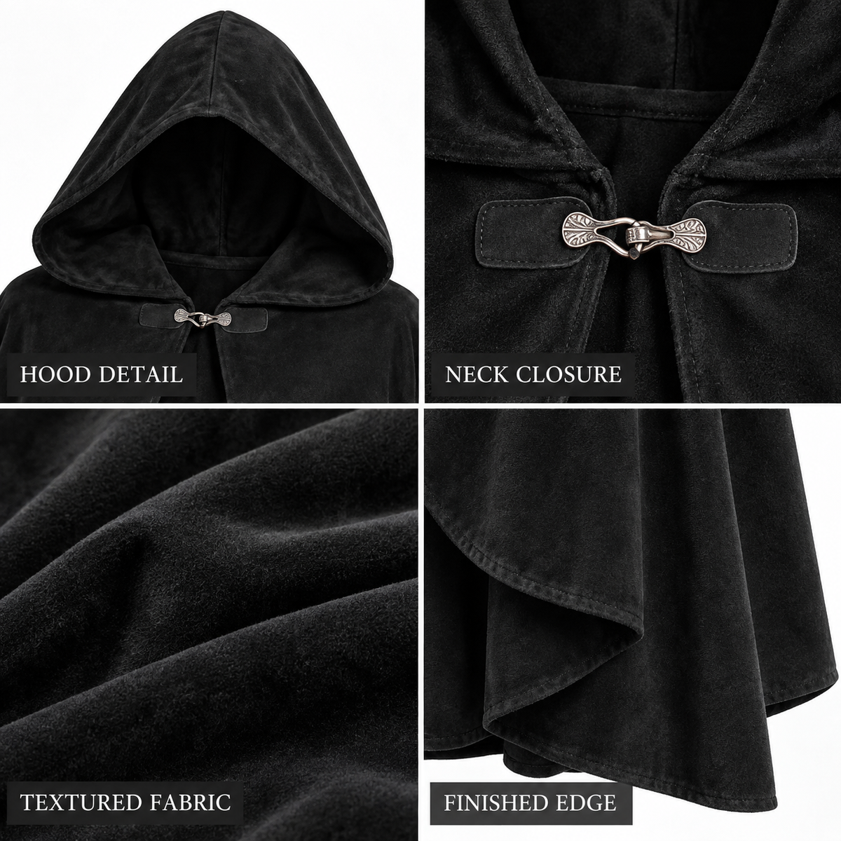 Basic-cut adult cover-up: rests loosely on the shoulders, covers the shoulders