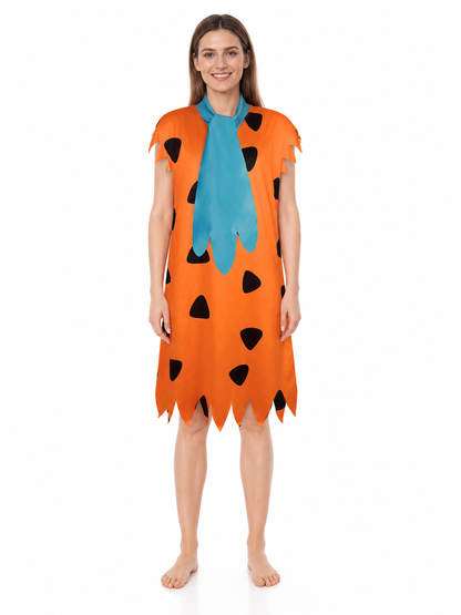 Caveman Costume with Bracelet and Club