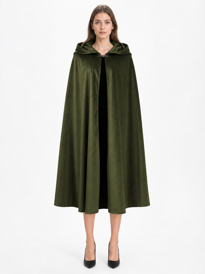 Green Hooded Carnival Cloak, Theatrical