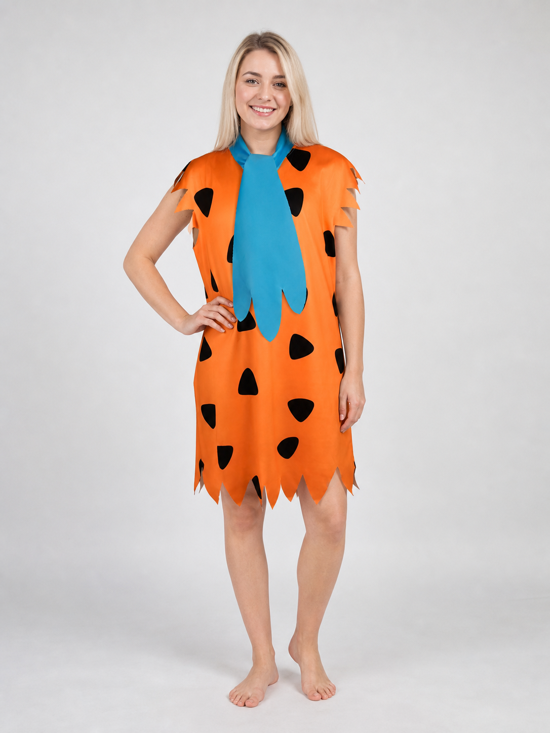 Caveman Costume with Bracelet and Club