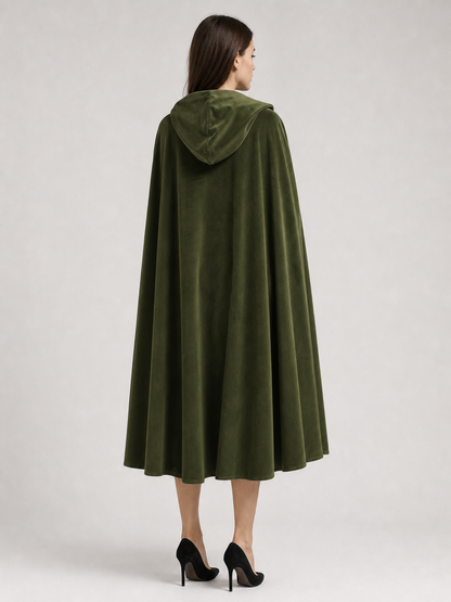 Green Hooded Carnival Cloak, Theatrical