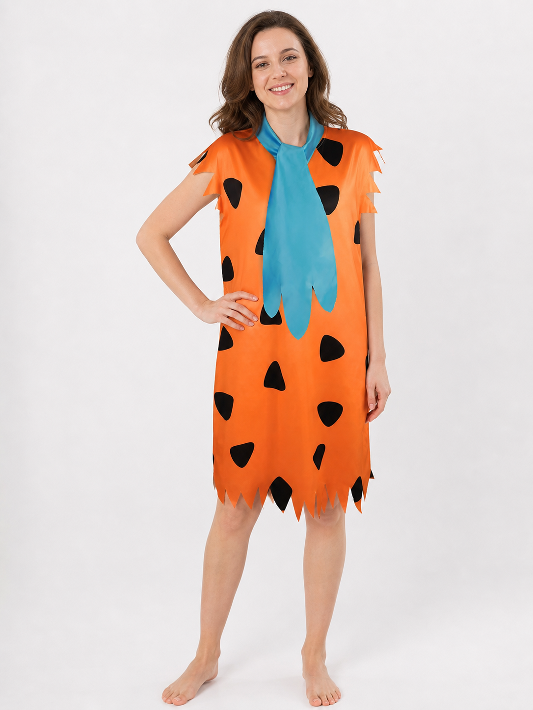 Caveman Costume with Bracelet and Club