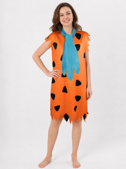 Caveman Costume with Bracelet and Club