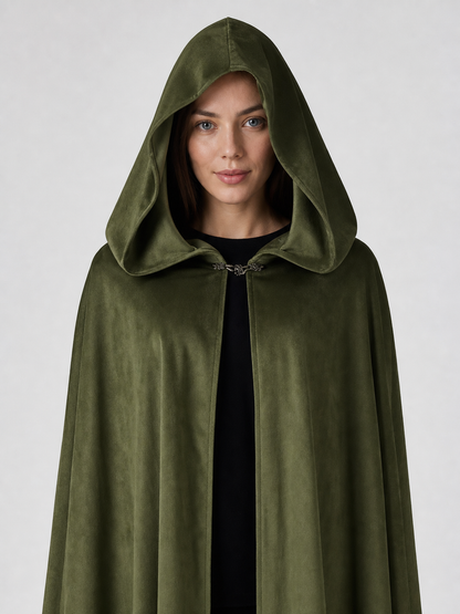 Green Hooded Carnival Cloak, Theatrical