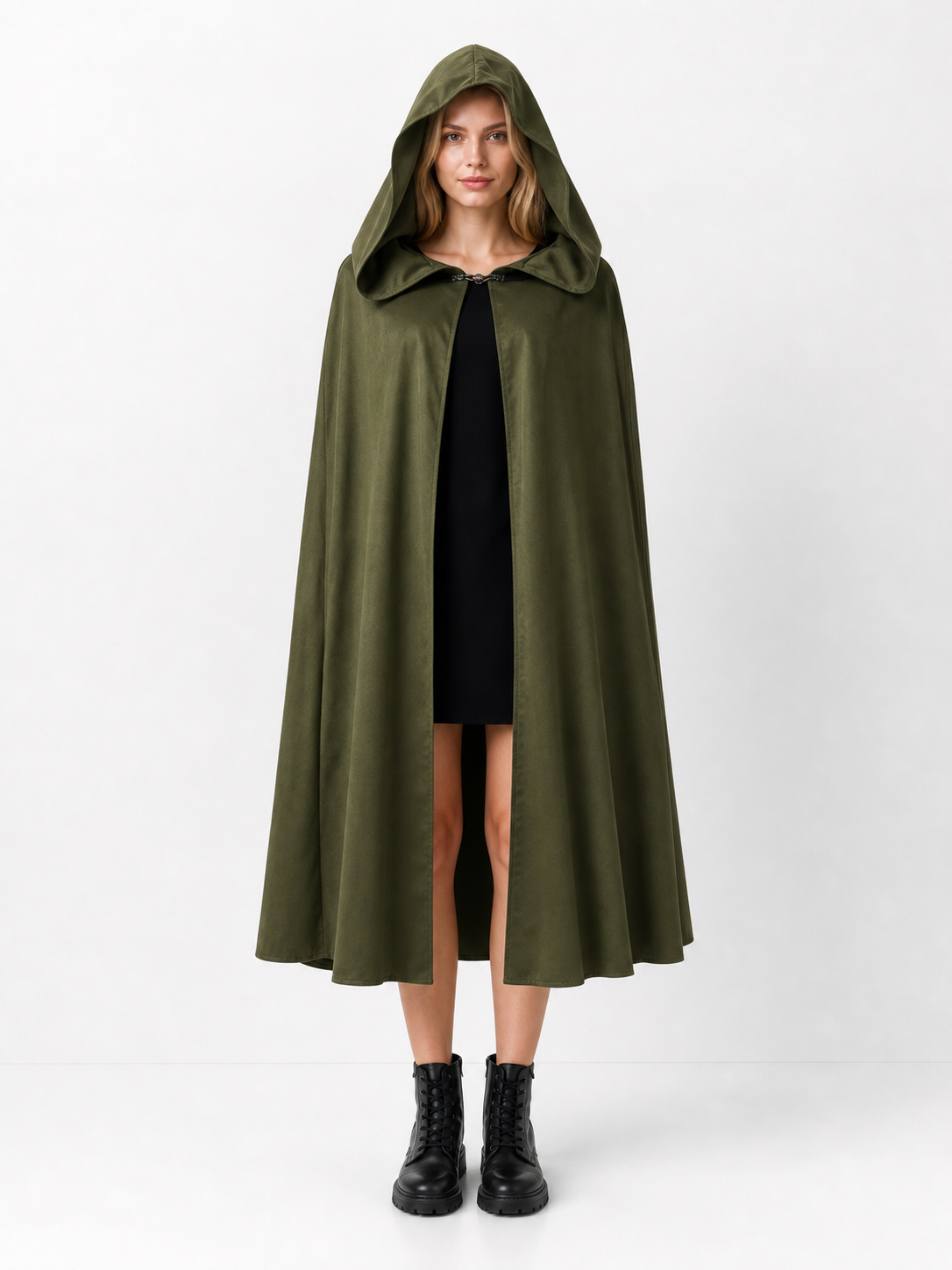 Green Hooded Carnival Cloak, Theatrical