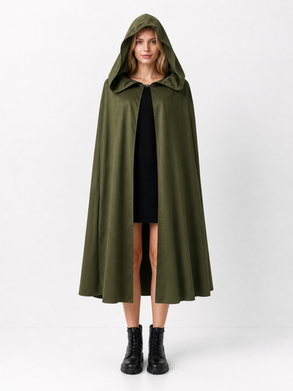 Green Hooded Carnival Cloak, Theatrical
