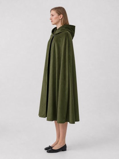 Green Hooded Carnival Cloak, Theatrical