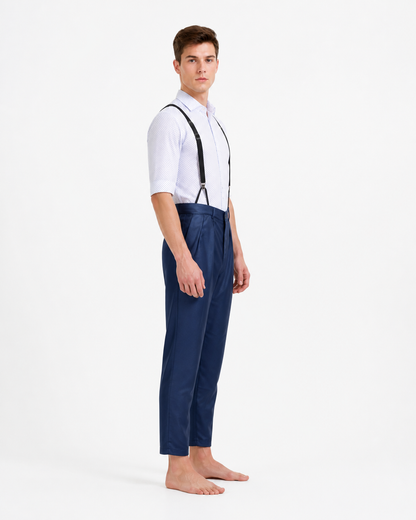 Cosplay Costume: Shirt, Pants, and Vest side view