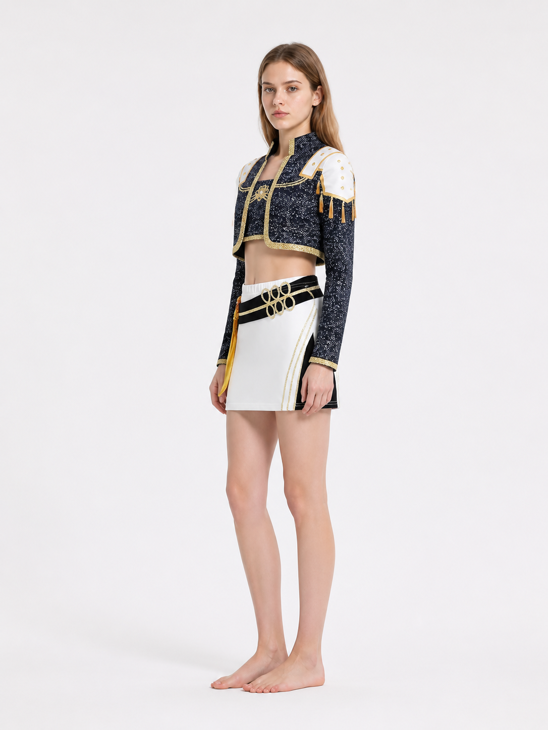 Short Children’s Sequin Costume for the Stage side view