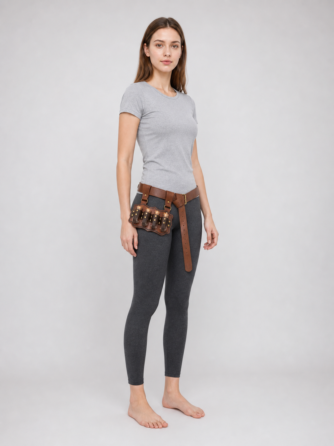 Tool Belt with Holder, Vintage Style