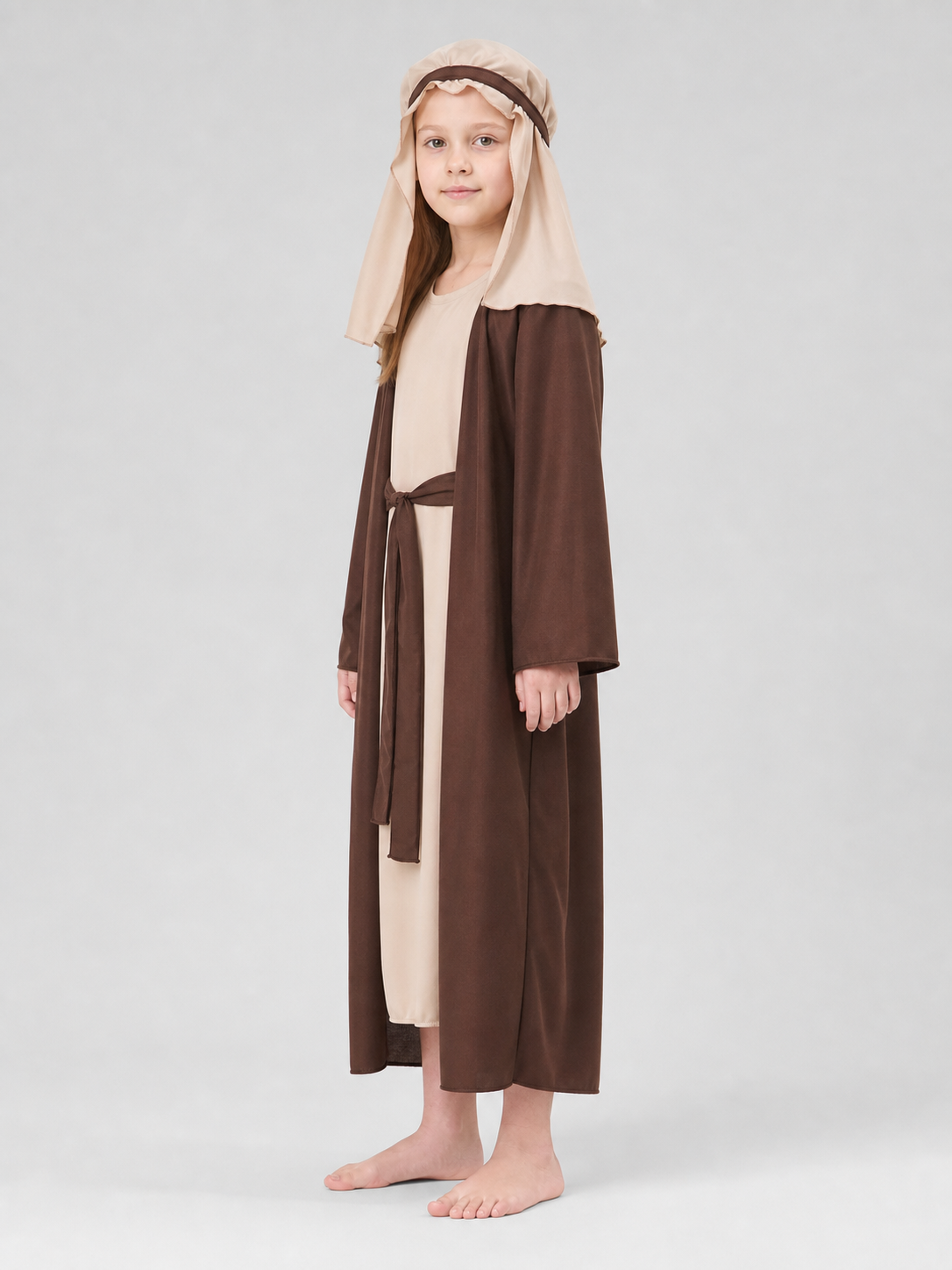 Biblical Elder Costume with Robe and Beard