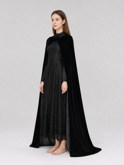 Elphaba Cosplay Costume: Dress, Cape, and Hat