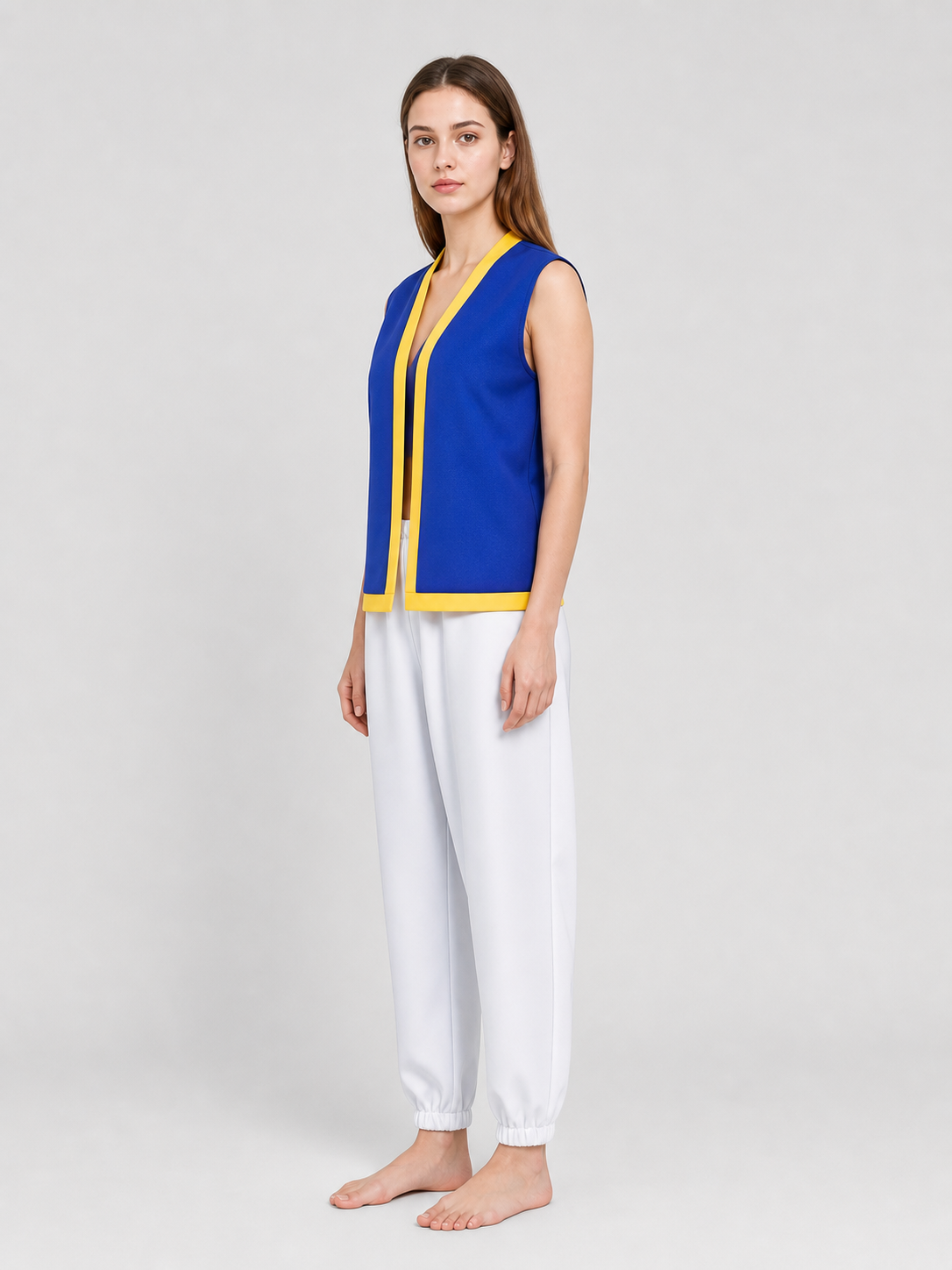 Toad Character Cosplay Costume, Vest and Pants