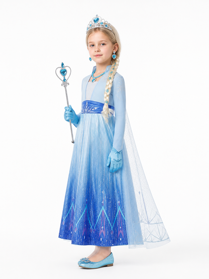 Princess Costume with Dress and Accessories side view