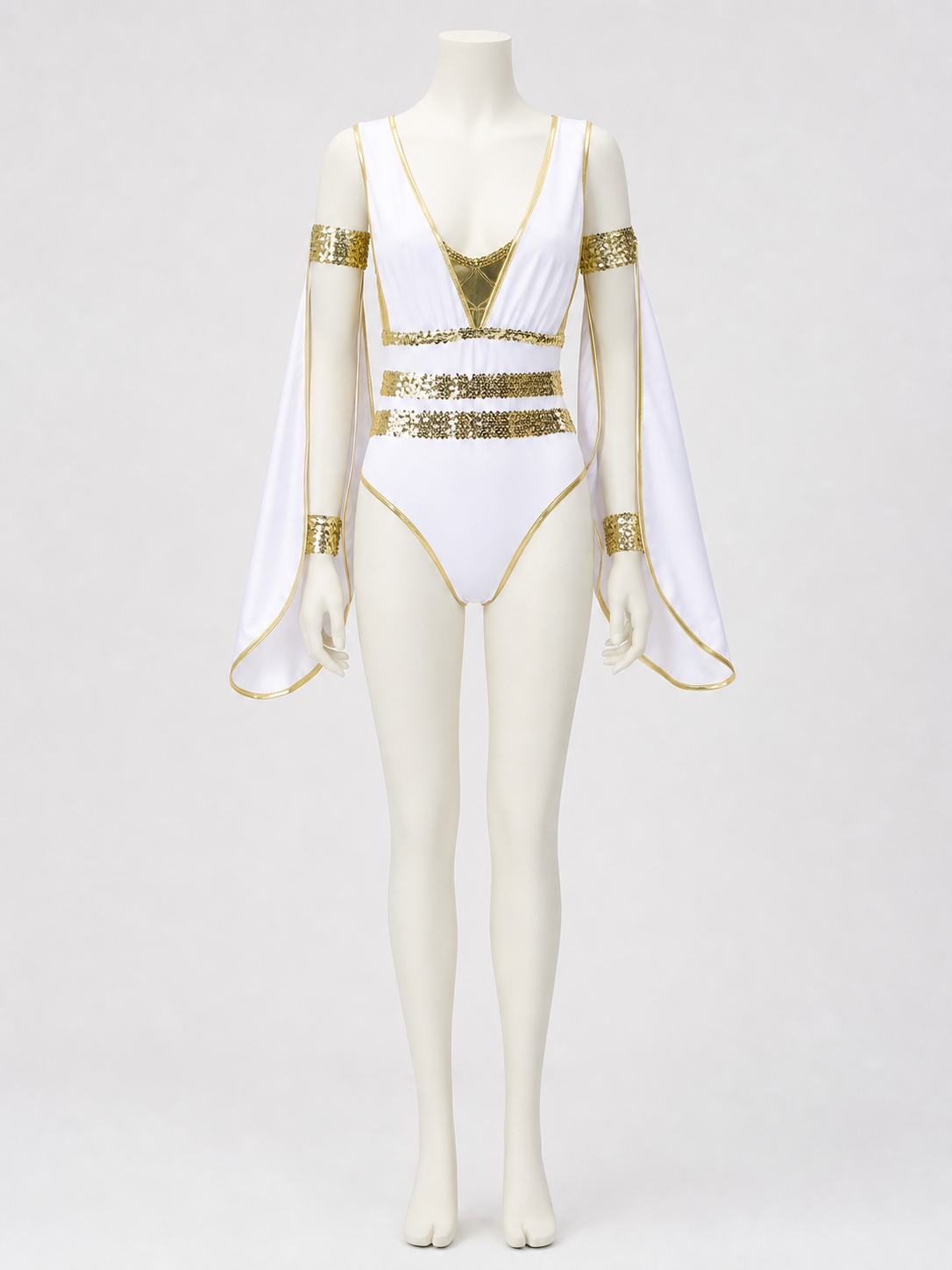 Egyptian Costume with Gold Decor and Draping