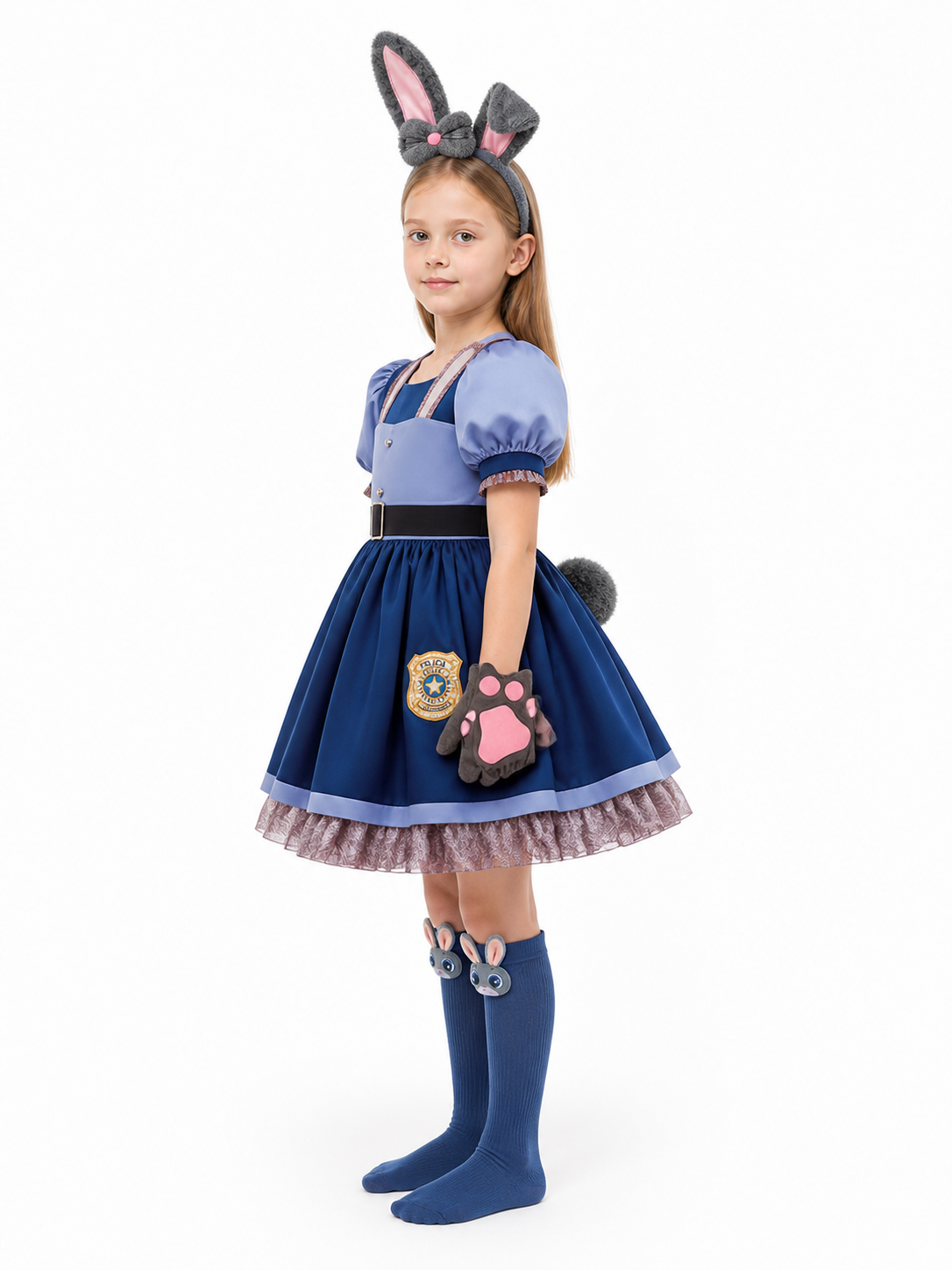 Police Rabbit Costume side view