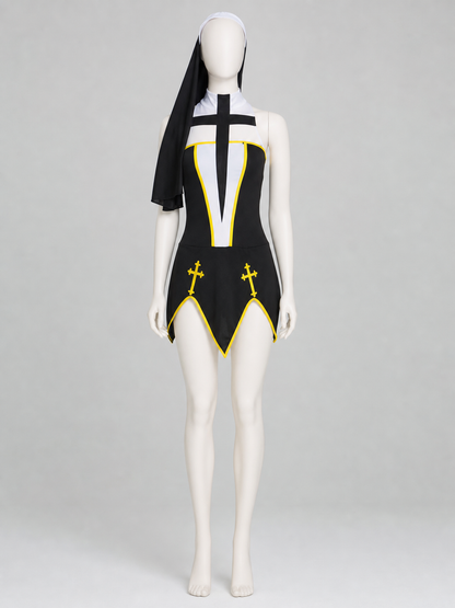 Cross Costume for Cosplay, Religious Robe