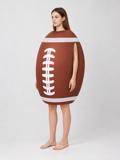 Football-Shaped Carnival Costume