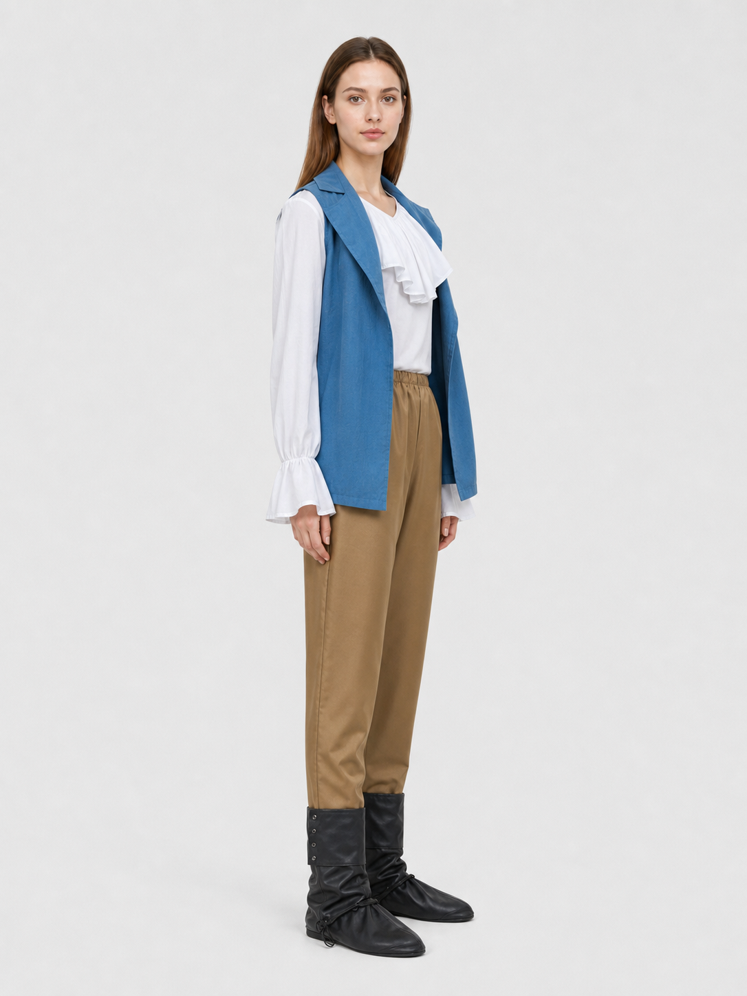 Pirate Costume with Vest, Shirt, and Pants