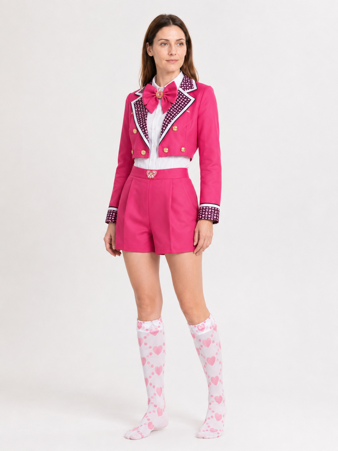 Descendants Cosplay Costume with Pants for Halloween side view