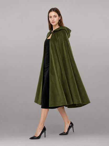 Green Hooded Carnival Cloak, Theatrical