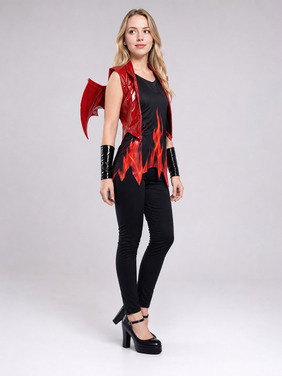 Halloween Devil Costume with Accessories