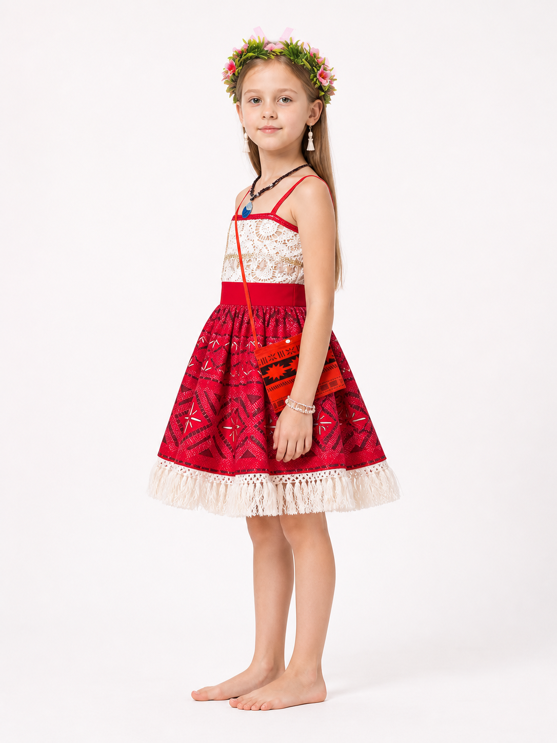 Children’s Carnival Costume with Accessories side view