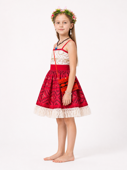 Children’s Carnival Costume with Accessories side view